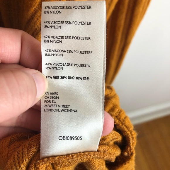 ANTHROPOLOGY Maeve Woodruff Mustard Wrap Top - Picture 9 of 15